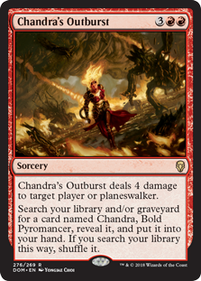 Chandra's Outburst